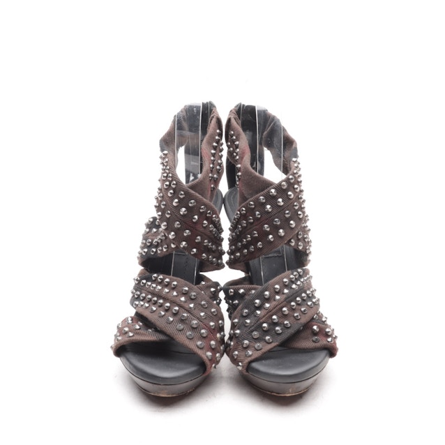 Heeled Sandals EUR 36 Dark brown | Vite EnVogue