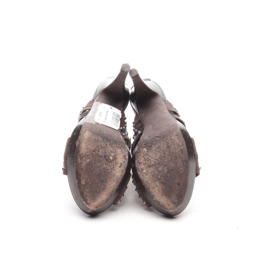 Image 4 of Heeled Sandals EUR 36 Dark brown in color Brown | Vite EnVogue