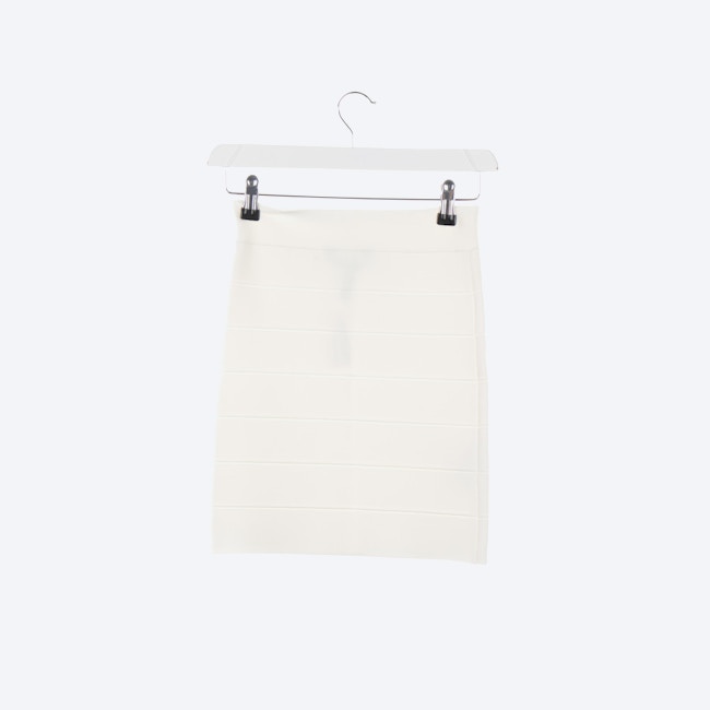 Image 2 of Mini Skirt S White in color White | Vite EnVogue