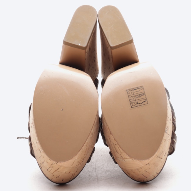 Image 4 of Heeled Sandals EUR 39 Dark brown in color Brown | Vite EnVogue