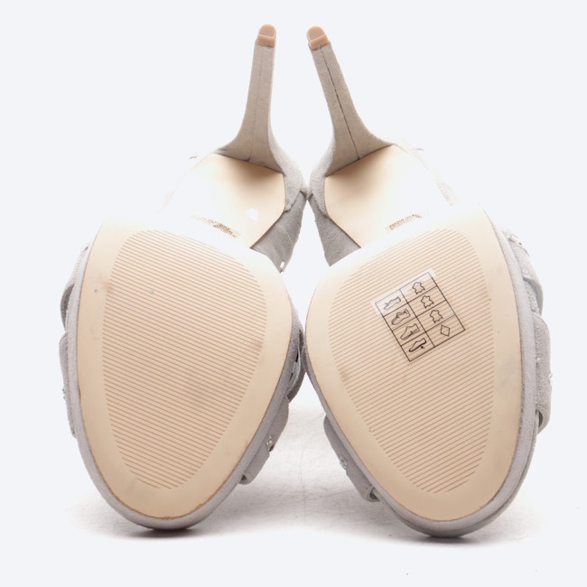 Image 4 of Heeled Sandals EUR 39 Lightgray in color Gray | Vite EnVogue