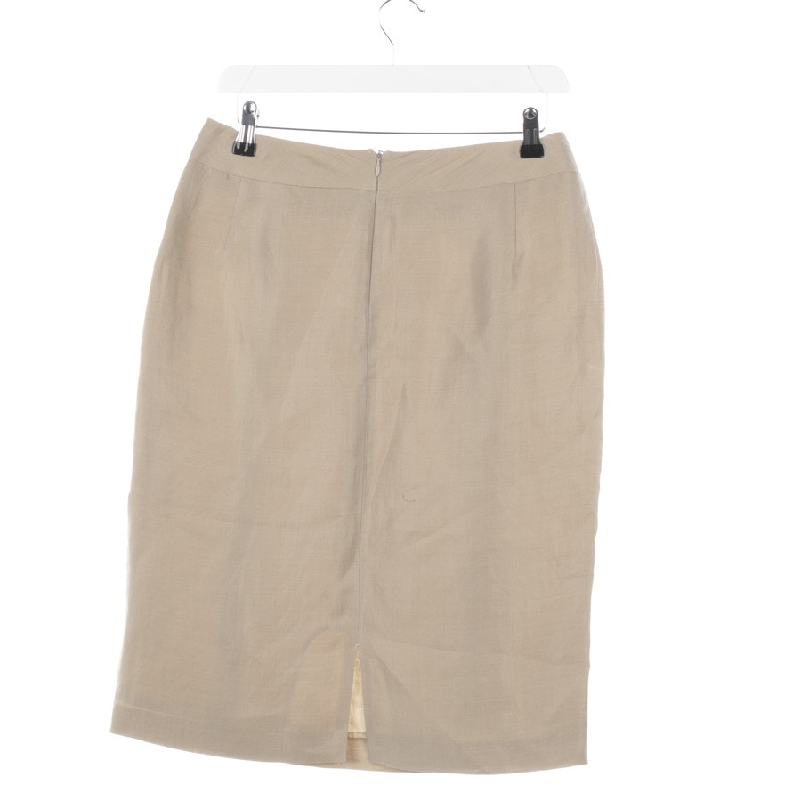 Image 2 of Skirt 38 Tan in color Brown | Vite EnVogue