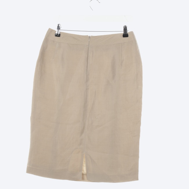 Image 2 of Skirt 38 Tan in color Brown | Vite EnVogue