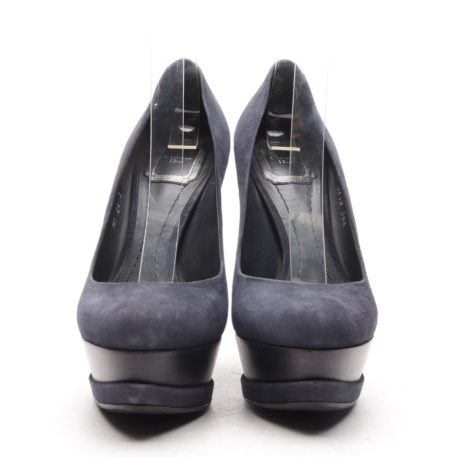Image 2 of High Heels EUR 38.5 Steelblue in color Blue | Vite EnVogue