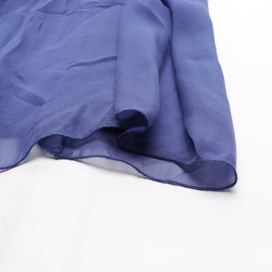Image 4 of Silk Dress 40 Blue in color Blue | Vite EnVogue