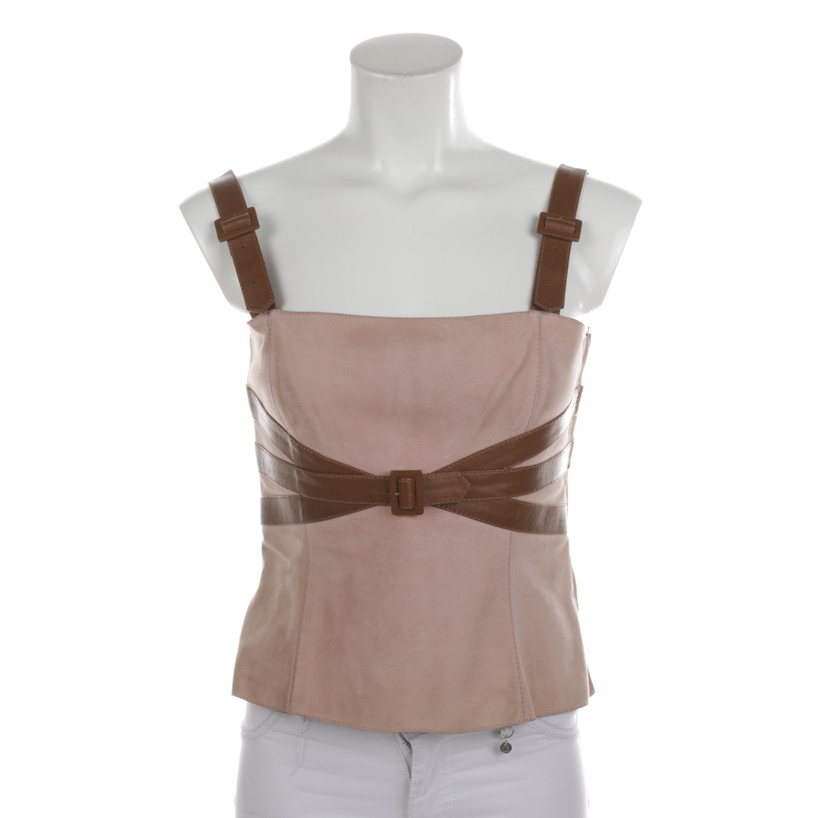 Image 1 of Leather Top 38 Pink in color Pink | Vite EnVogue