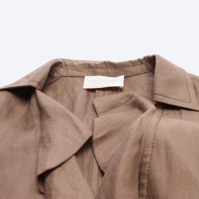 Image 3 of Linen Blazer 42 Tan in color Brown | Vite EnVogue