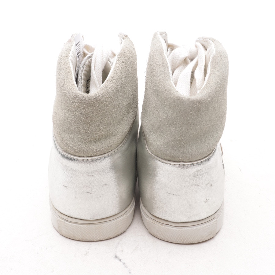 Image 3 of High-Top Sneakers EUR 41 Silver in color Metallic | Vite EnVogue