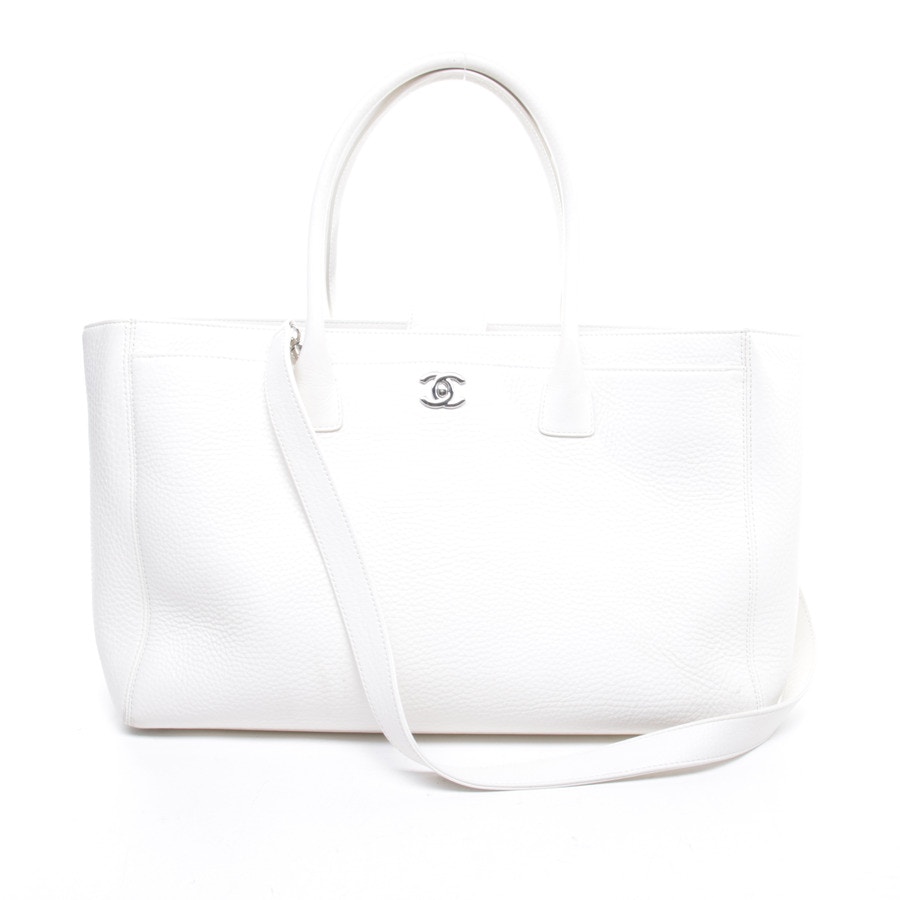 Image 1 of Cerf Tote Handbag White in color White | Vite EnVogue