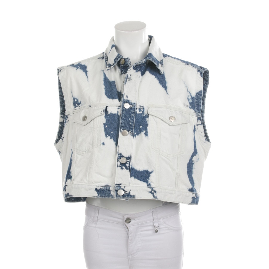 Image 1 of Jeans  Vest L White in color White | Vite EnVogue