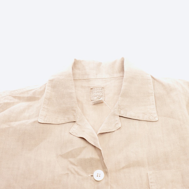 Image 3 of Linen Shirt 36 Tan in color Brown | Vite EnVogue