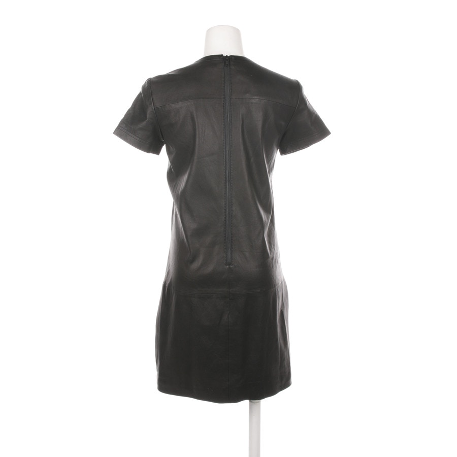 Image 2 of Leather Dress 34 Black in color Black | Vite EnVogue