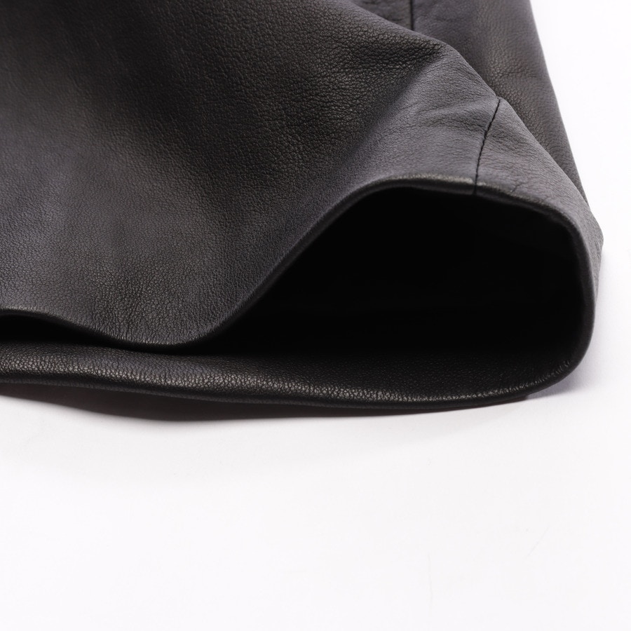 Image 4 of Leather Dress 34 Black in color Black | Vite EnVogue