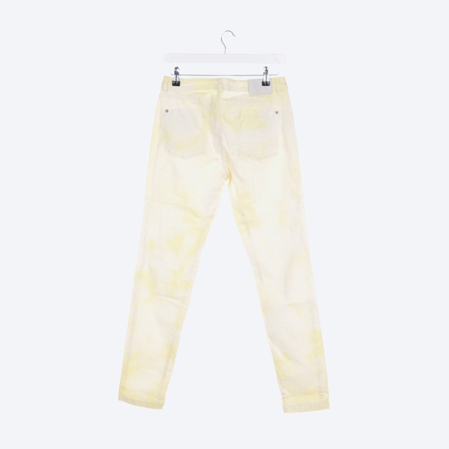 Image 2 of Trousers 38 Pastel yellow in color Yellow | Vite EnVogue