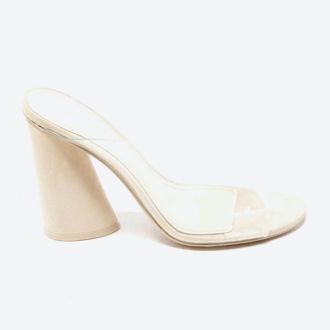 Image 1 of Heeled Sandals EUR 36.5 Transparent in color White | Vite EnVogue