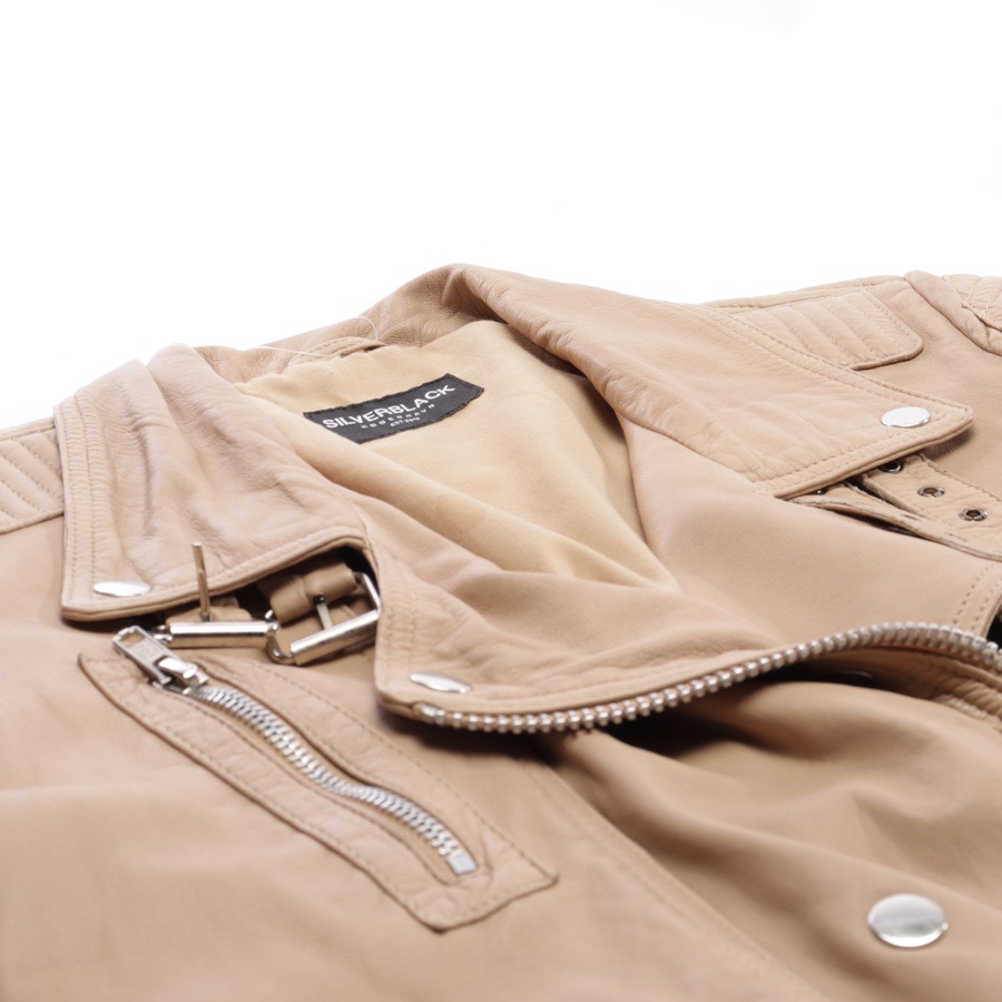 Image 3 of LeatherJacket S Tan in color Brown | Vite EnVogue
