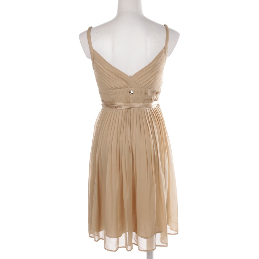 Image 2 of Silk Dress 36 Light Brown in color Brown | Vite EnVogue