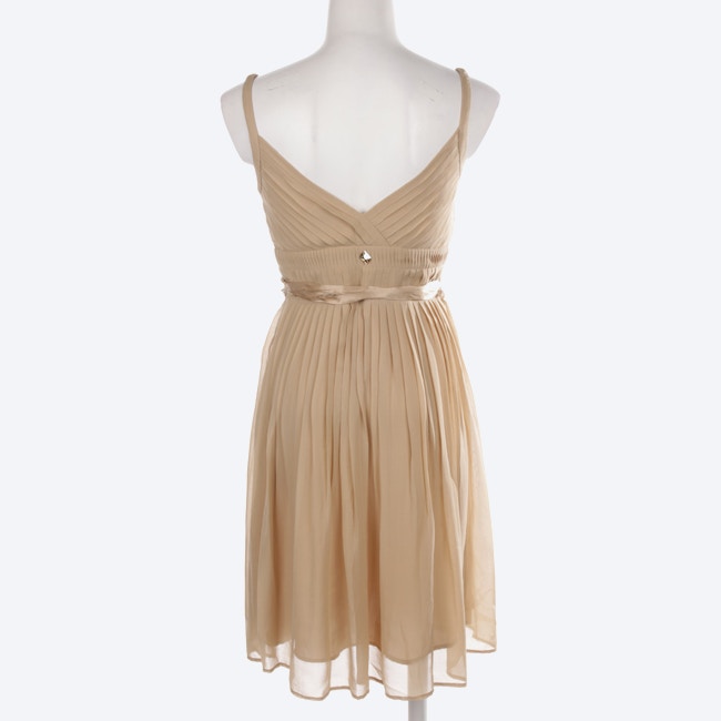Image 2 of Silk Dress 36 Light Brown in color Brown | Vite EnVogue