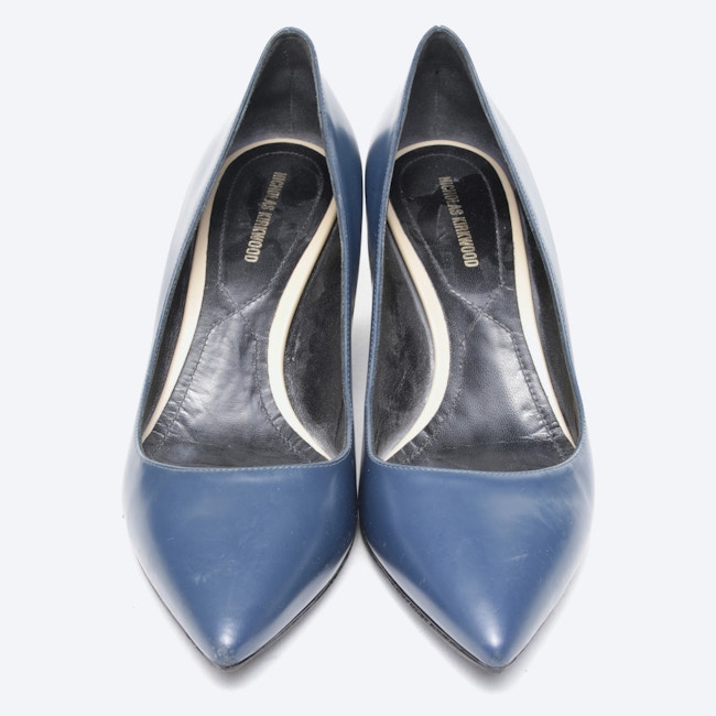 Image 2 of High Heels EUR 38.5 Steelblue in color Blue | Vite EnVogue