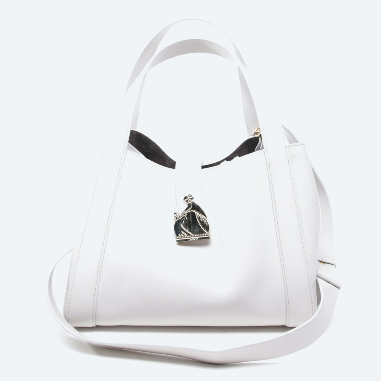 Image 1 of Crossbody Bag Lightgray in color Gray | Vite EnVogue