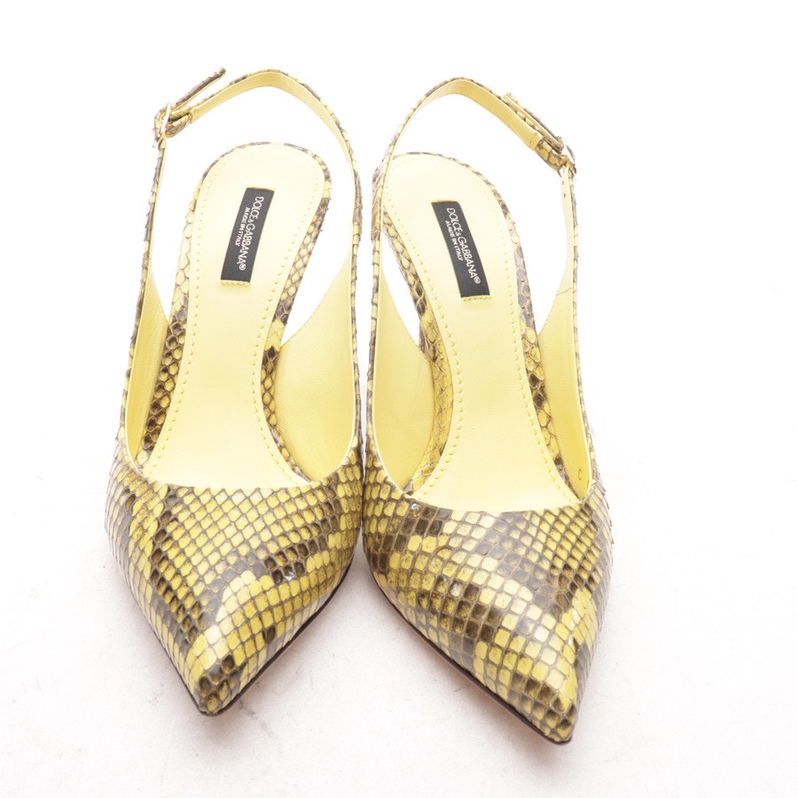 Image 2 of Slingbacks EUR 37 Yellow in color Yellow | Vite EnVogue