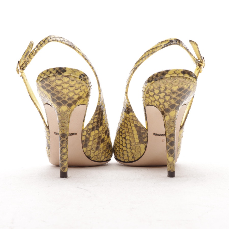 Image 3 of Slingbacks EUR 37 Yellow in color Yellow | Vite EnVogue