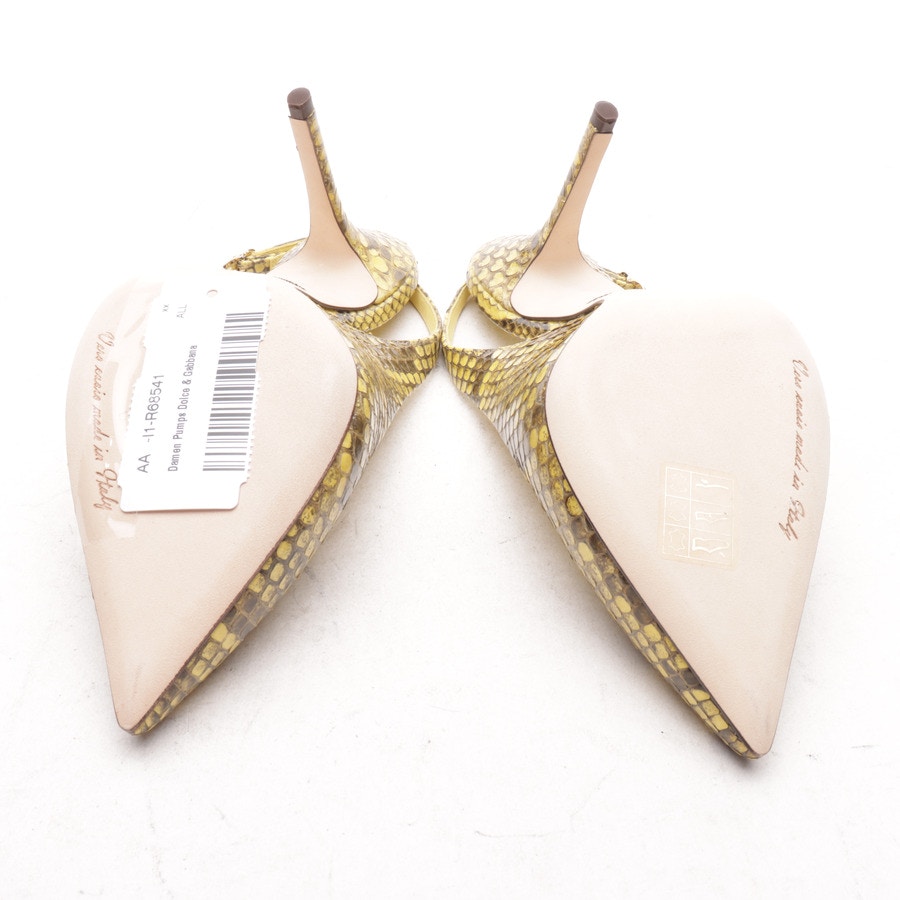 Image 4 of Slingbacks EUR 37 Yellow in color Yellow | Vite EnVogue