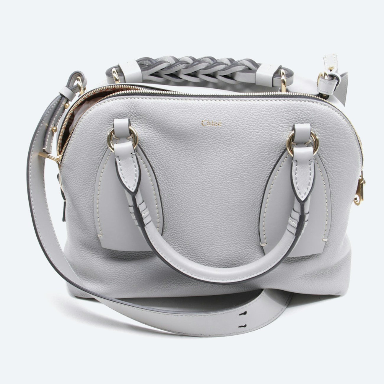 Image 1 of Daria Handbag Gray in color Gray | Vite EnVogue