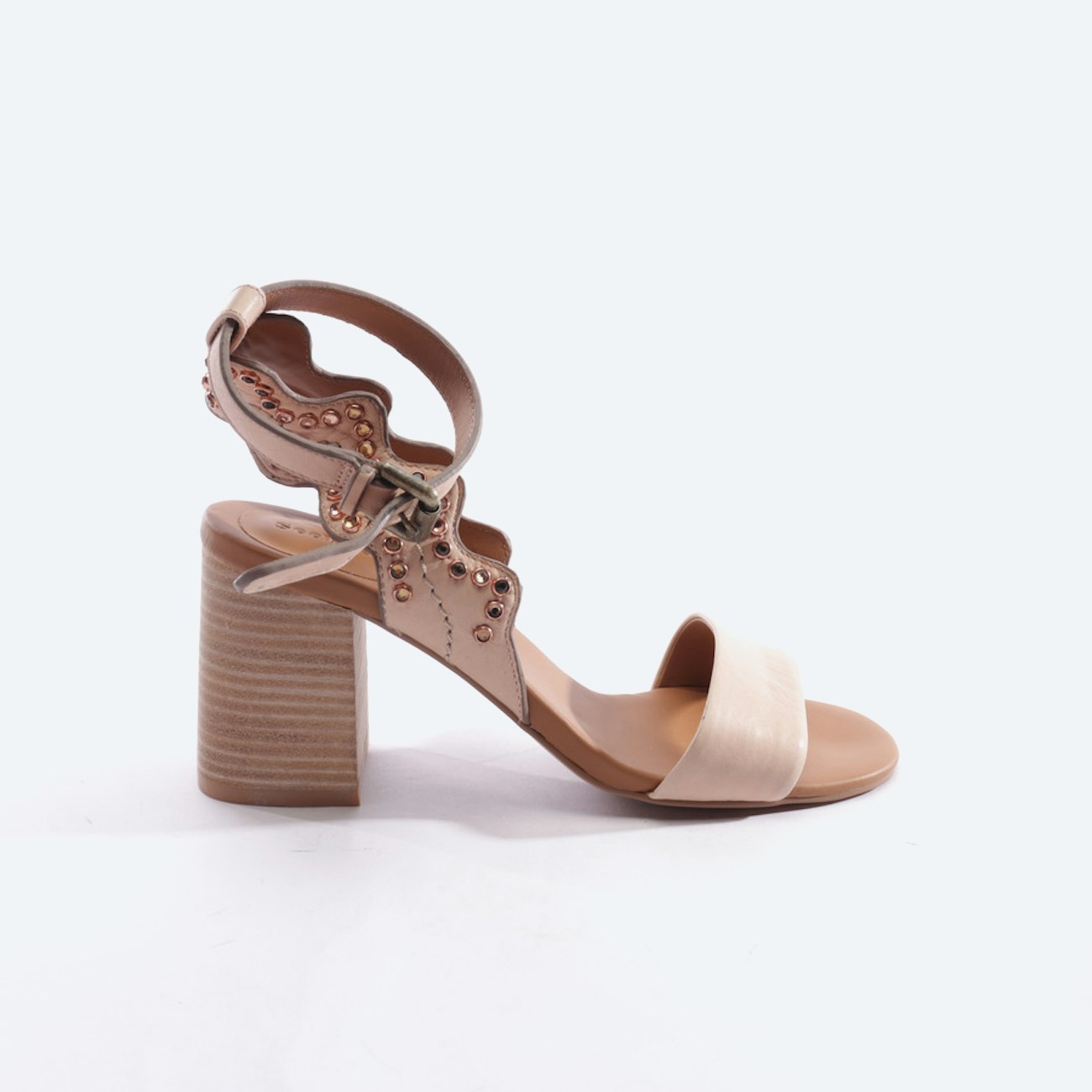 Image 1 of Heeled Sandals EUR 37 Pink in color Pink | Vite EnVogue