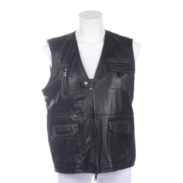 Image 1 of Leather Vest XL Black | Vite EnVogue