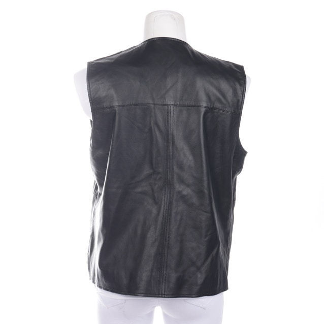 Leather Vest XL Black | Vite EnVogue