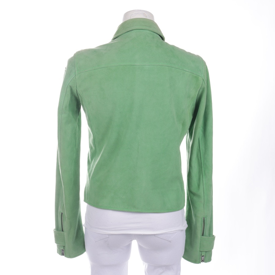 Image 2 of LeatherJacket S Lightgreen in color Green | Vite EnVogue