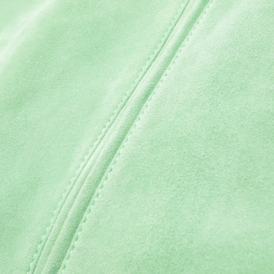 Image 4 of LeatherJacket S Lightgreen in color Green | Vite EnVogue
