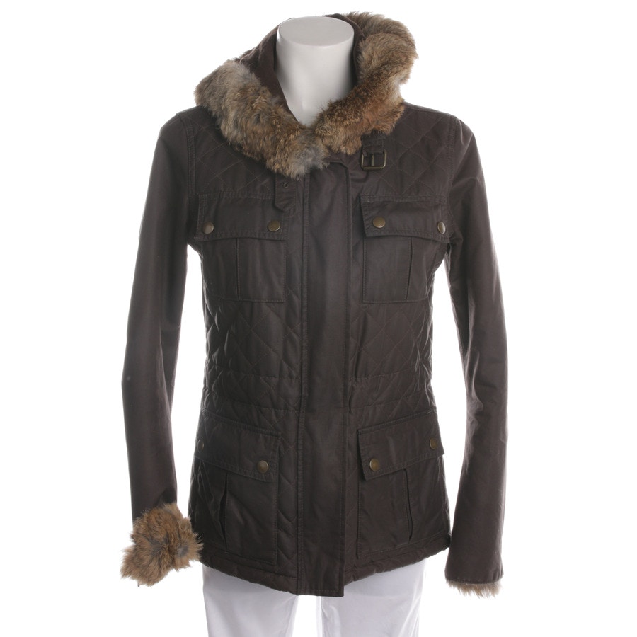Image 1 of Winter Jacket 36 Dark brown in color Brown | Vite EnVogue