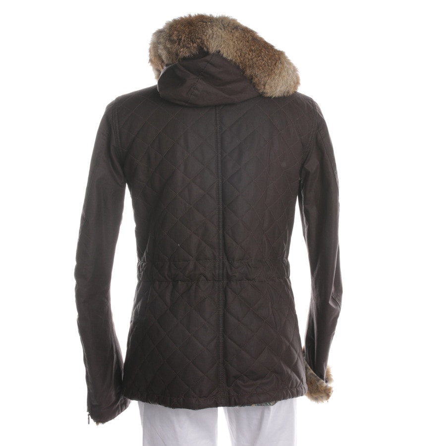 Image 2 of Winter Jacket 36 Dark brown in color Brown | Vite EnVogue