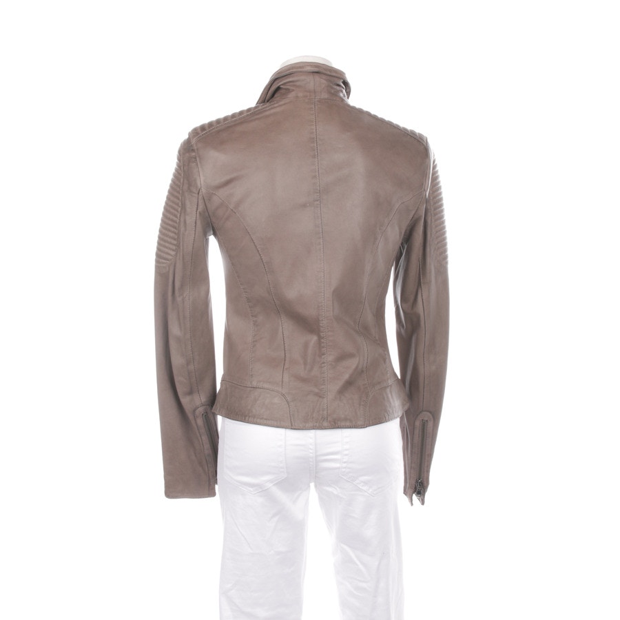 Image 2 of LeatherJacket 36 Tan in color Brown | Vite EnVogue