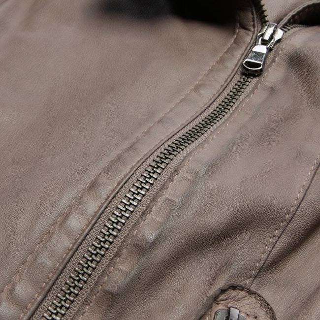 Image 4 of LeatherJacket 36 Tan in color Brown | Vite EnVogue