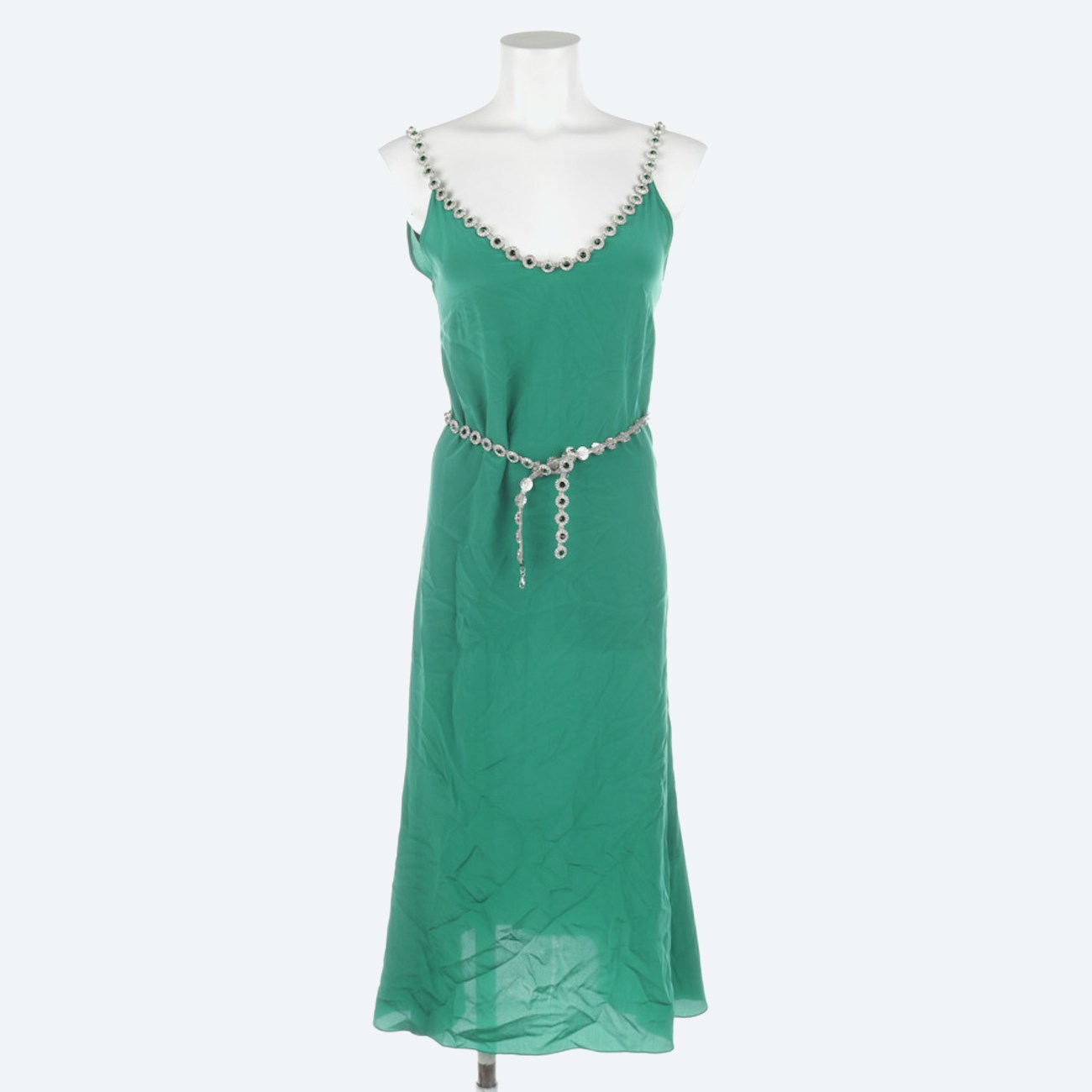 Image 1 of Dress 32 Emerald green in color Green | Vite EnVogue