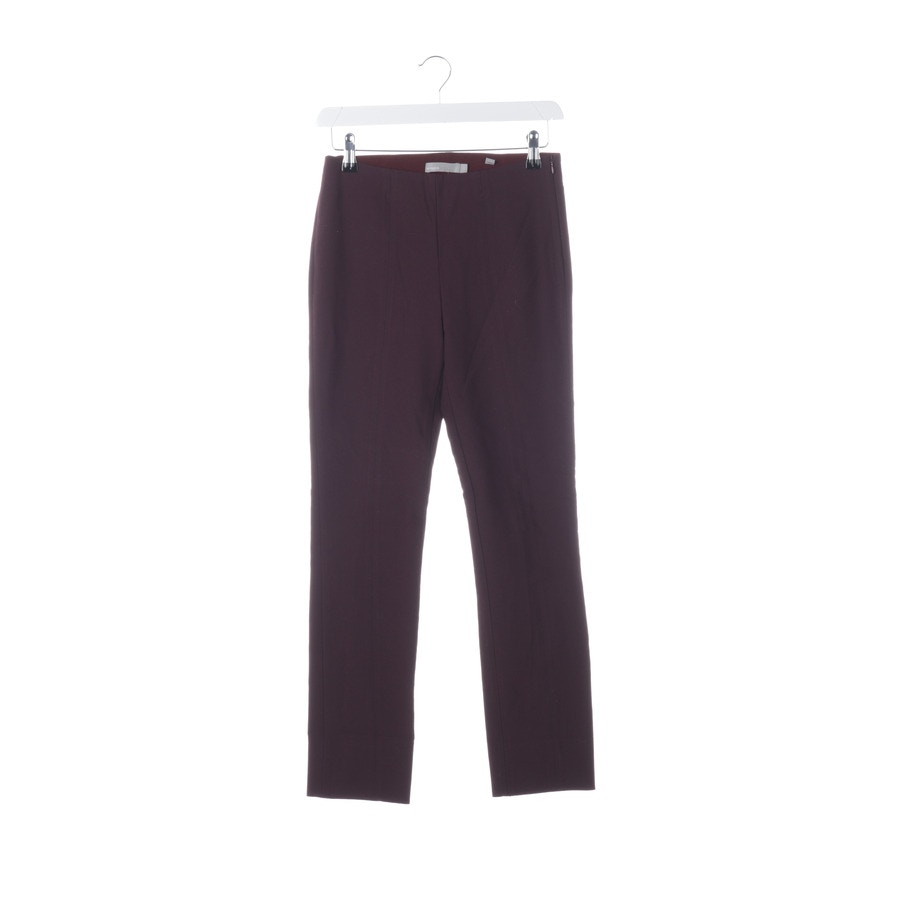 Image 1 of Trousers S Bordeaux in color Red | Vite EnVogue