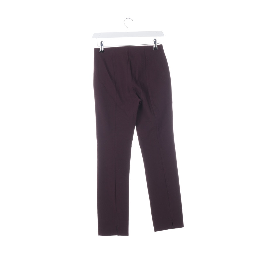Image 2 of Trousers S Bordeaux in color Red | Vite EnVogue