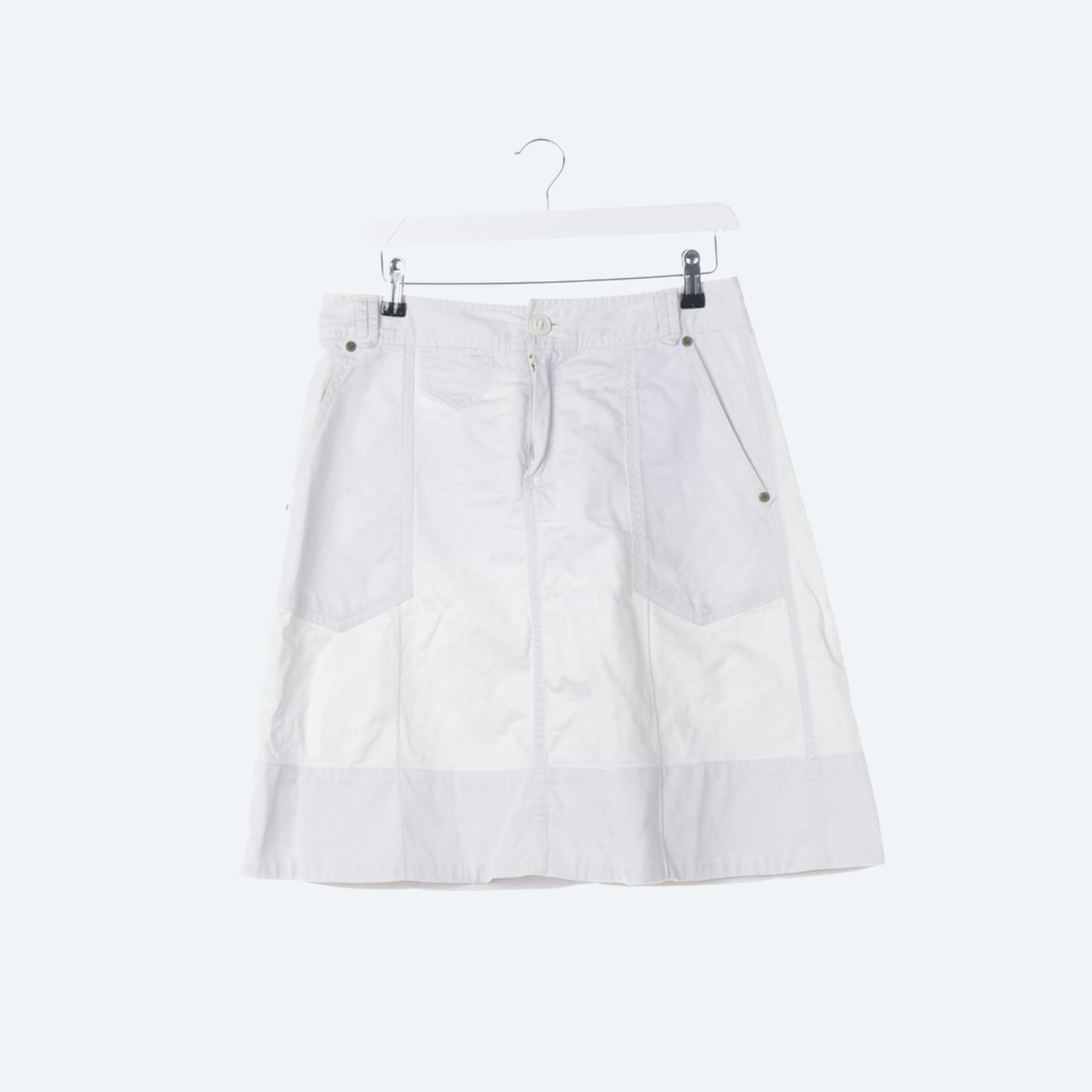 Image 1 of Skirt 34 Cream in color White | Vite EnVogue
