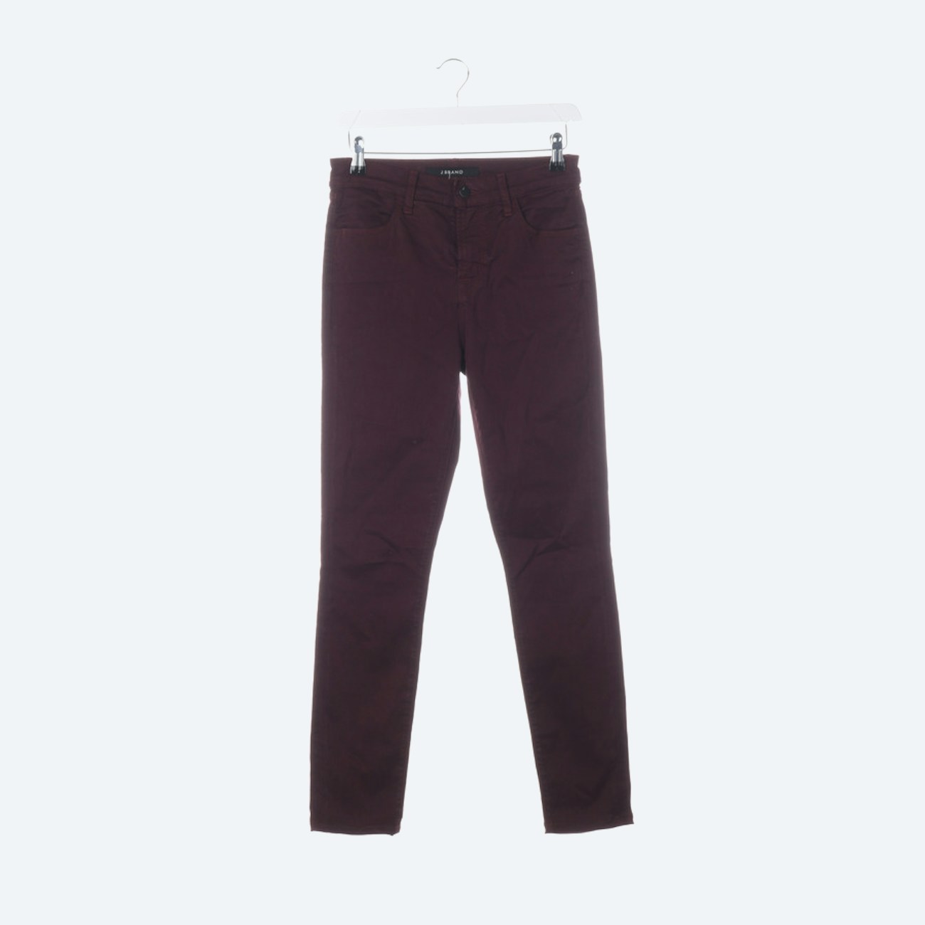 Image 1 of Trousers W26 Bordeaux in color Red | Vite EnVogue