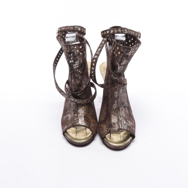 Heeled Sandals EUR 37 Dark brown | Vite EnVogue