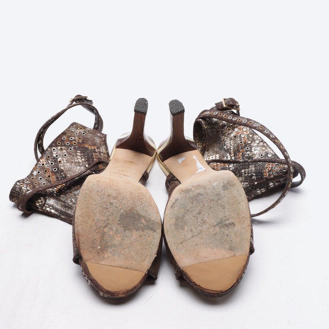 Image 4 of Heeled Sandals EUR 37 Dark brown in color Brown | Vite EnVogue