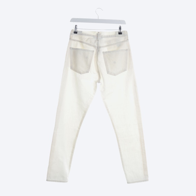 Image 2 of Jeans Straight Fit W26 White in color White | Vite EnVogue