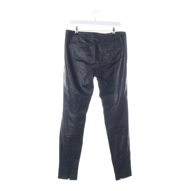 Leather Pants 38 Navy | Vite EnVogue