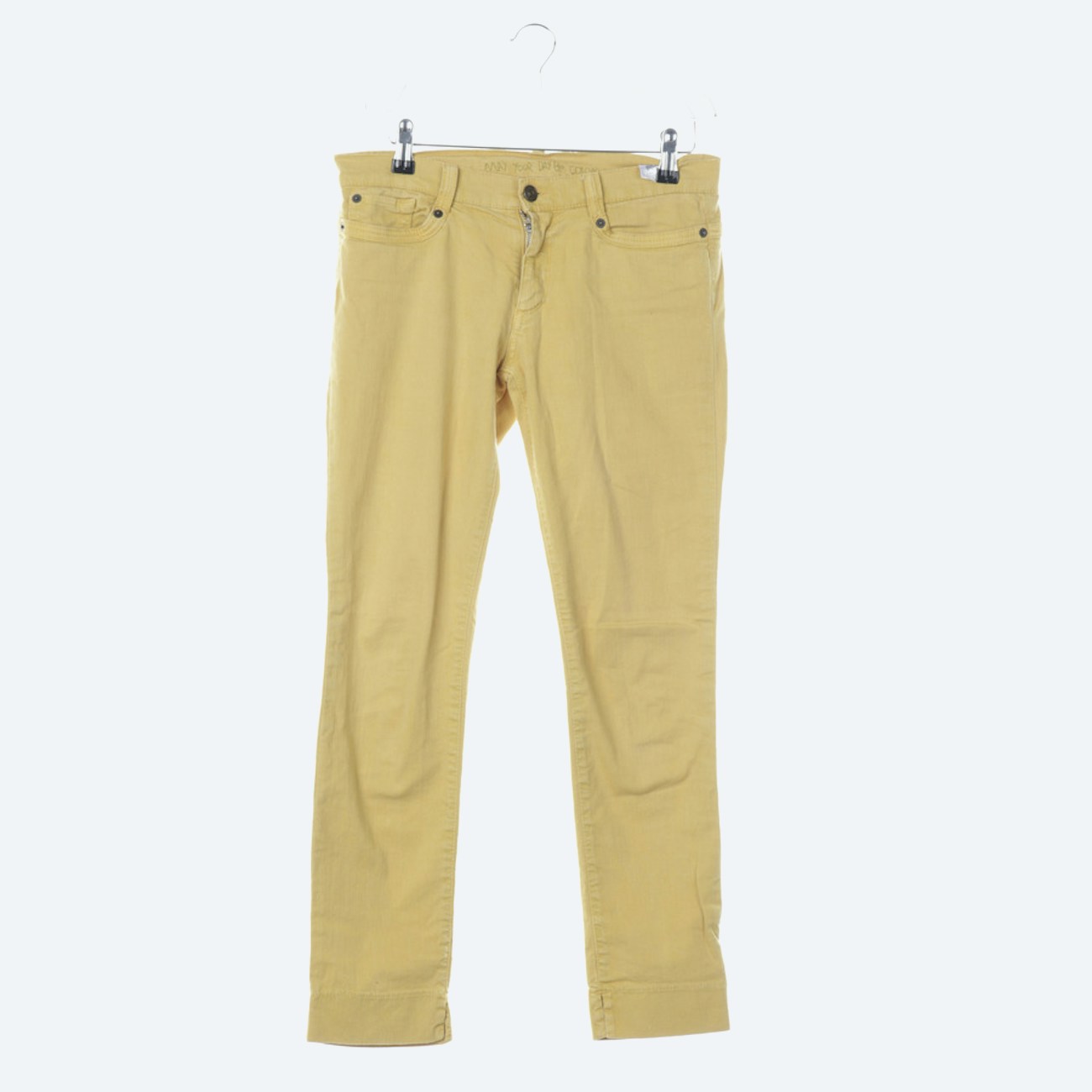 Image 1 of Jeans Skinny W25 Yellow in color Yellow | Vite EnVogue