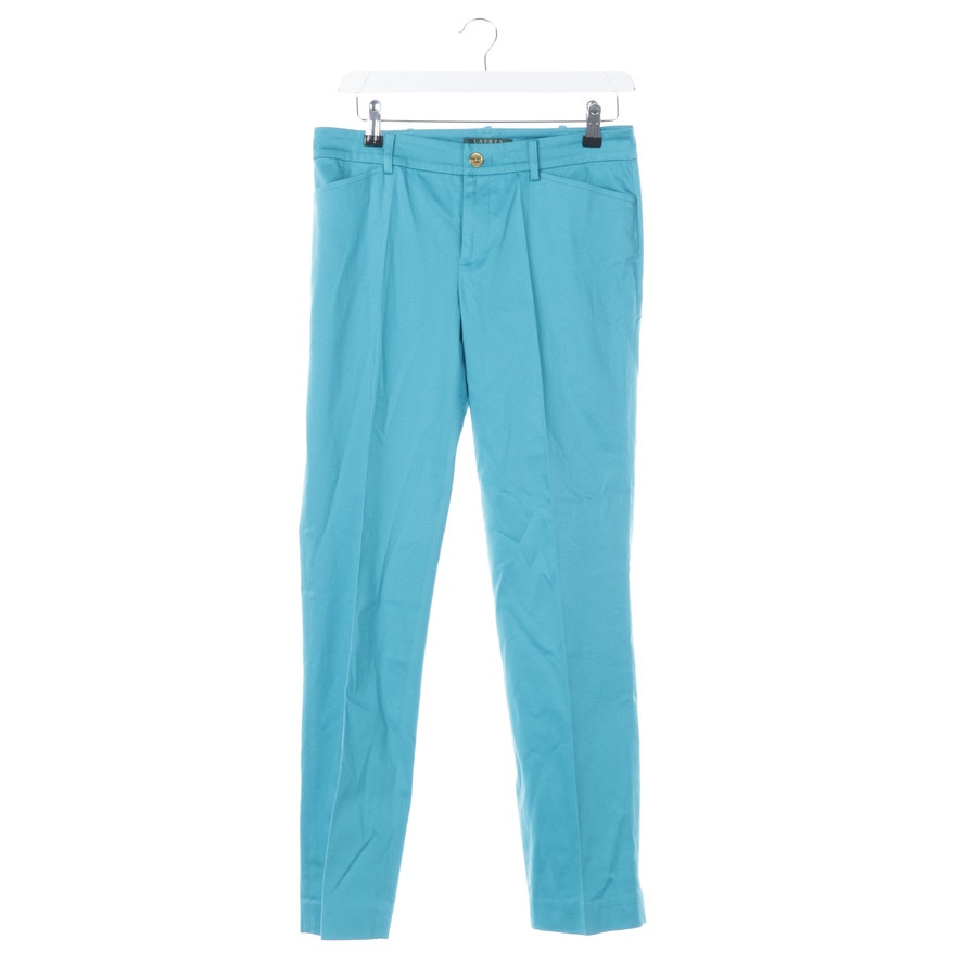 Image 1 of Trousers 32 Turquoise in color Blue | Vite EnVogue