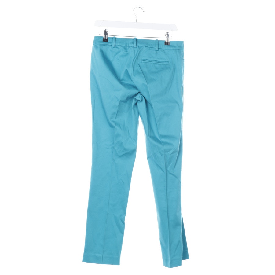 Image 2 of Trousers 32 Turquoise in color Blue | Vite EnVogue