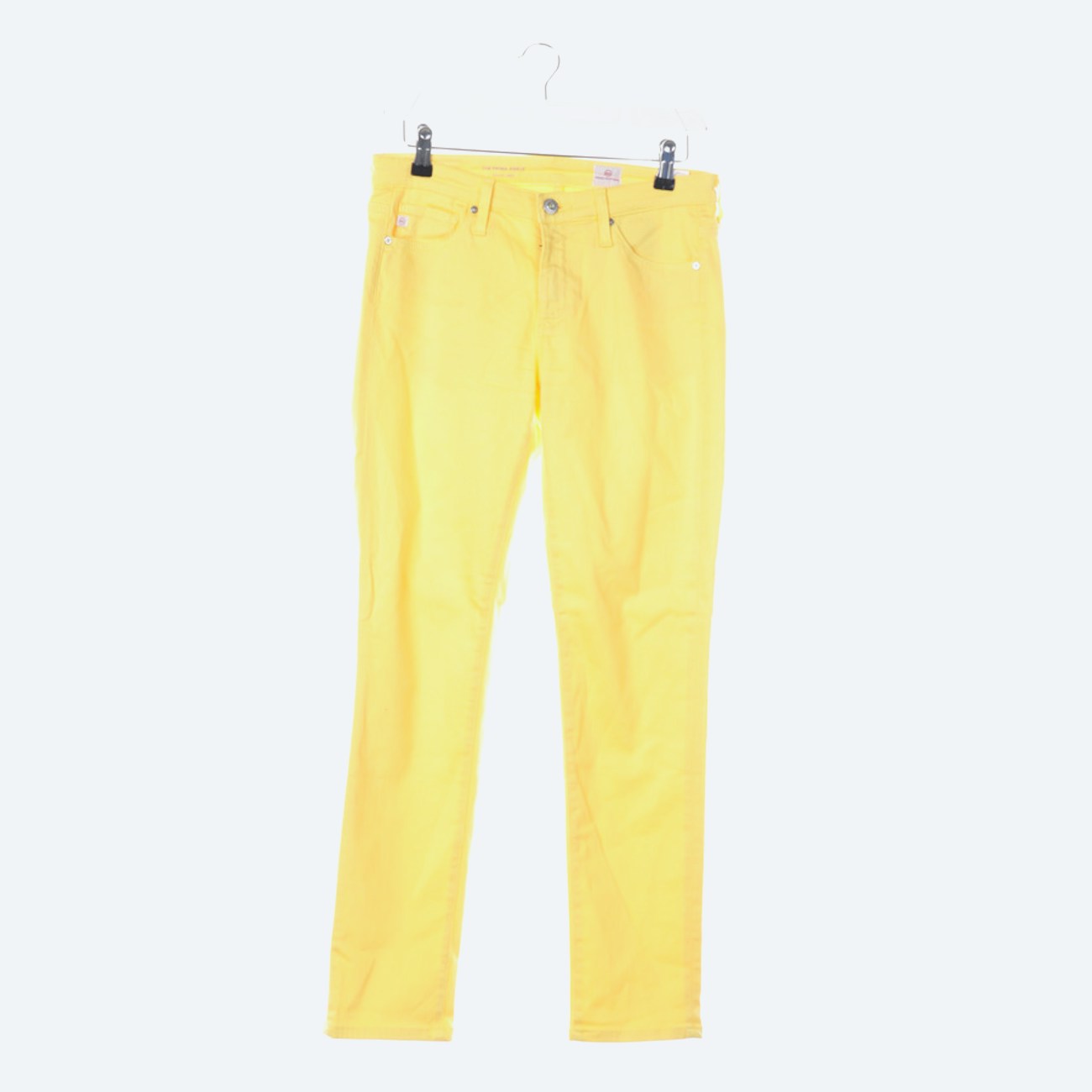 Image 1 of Trousers W26 Yellow in color Yellow | Vite EnVogue